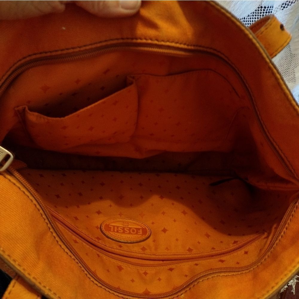 Fossil leather bag - Picture 10 of 12